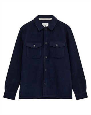AKOscar Boiled Wool Overshirt 